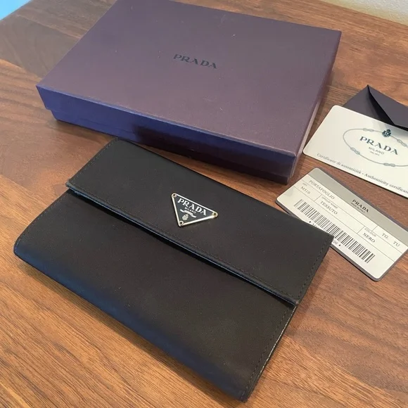 Wallet Portafoglio Prada Vintage Authentic Prada Wallet